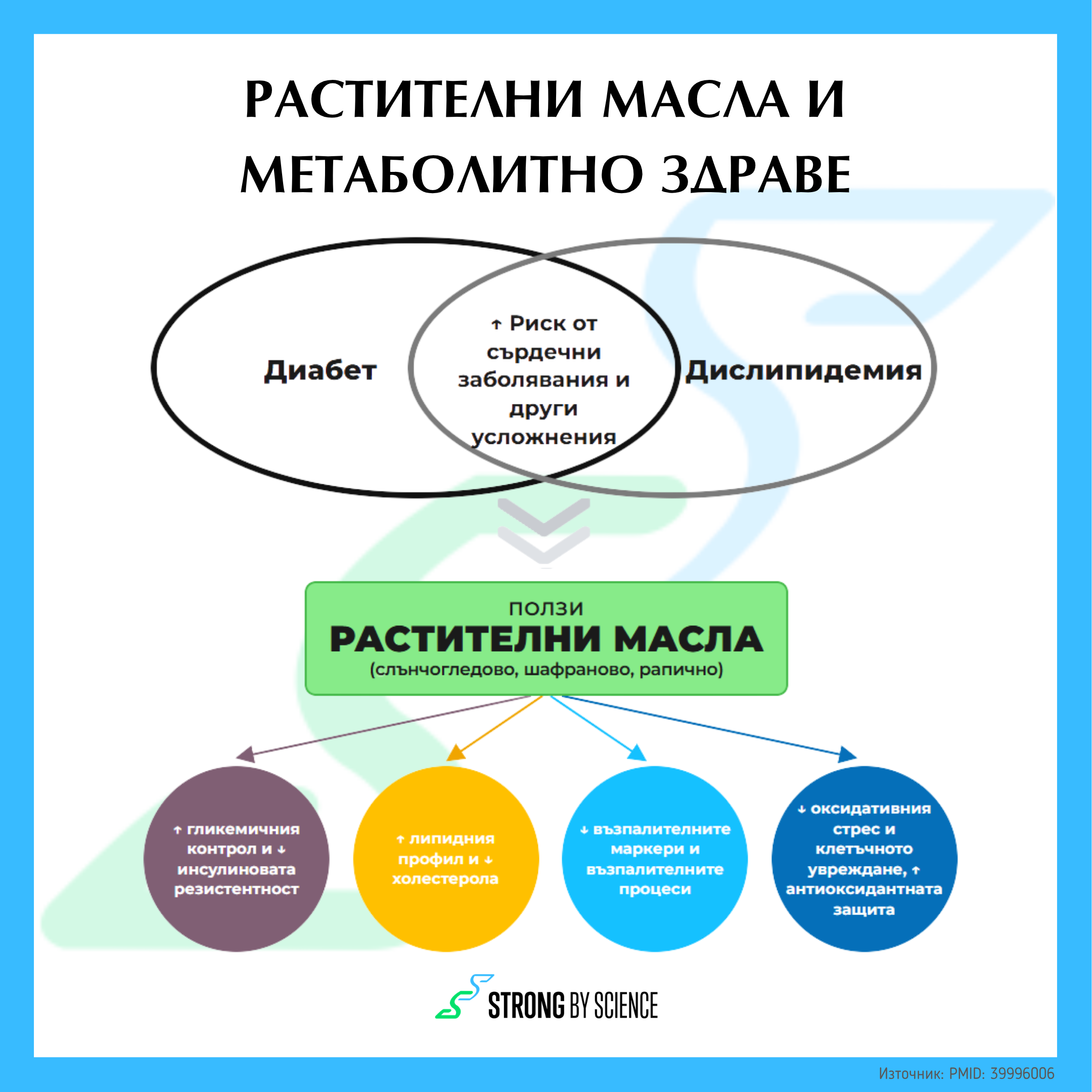 Растителни масла и метаболитно здраве