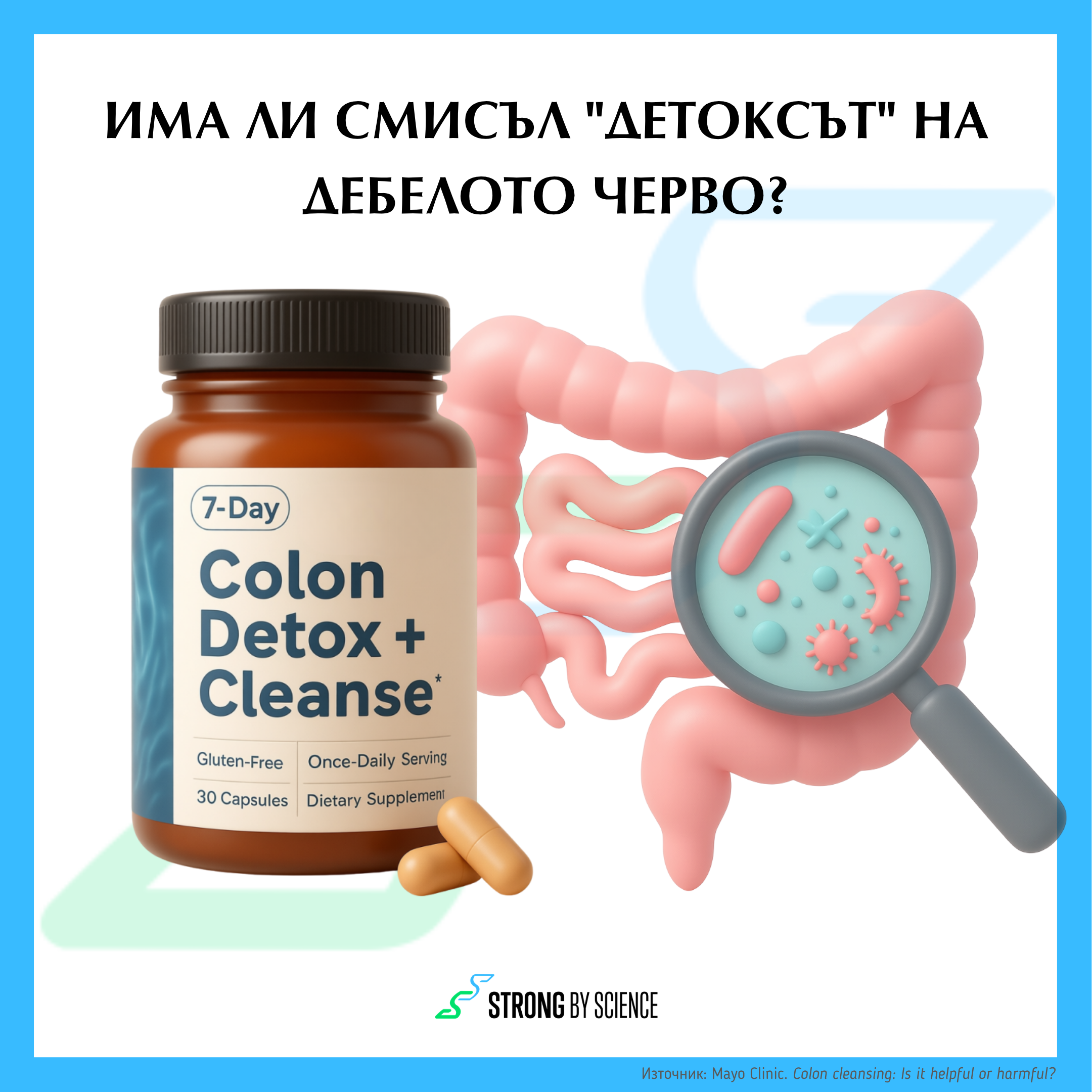 Има ли смисъл „детоксът“ на дебелото черво?